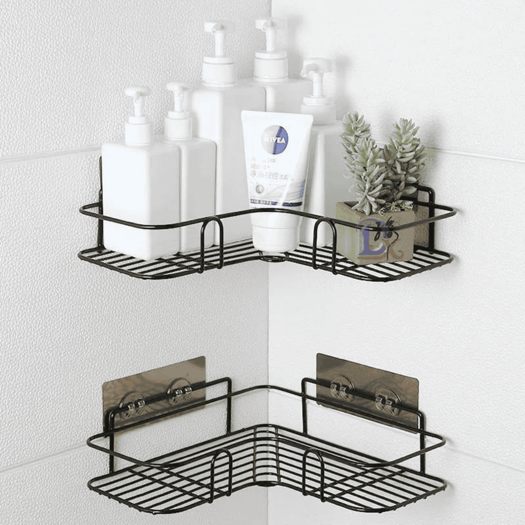 Bathroom / Kitchen Corner Rack Shelf