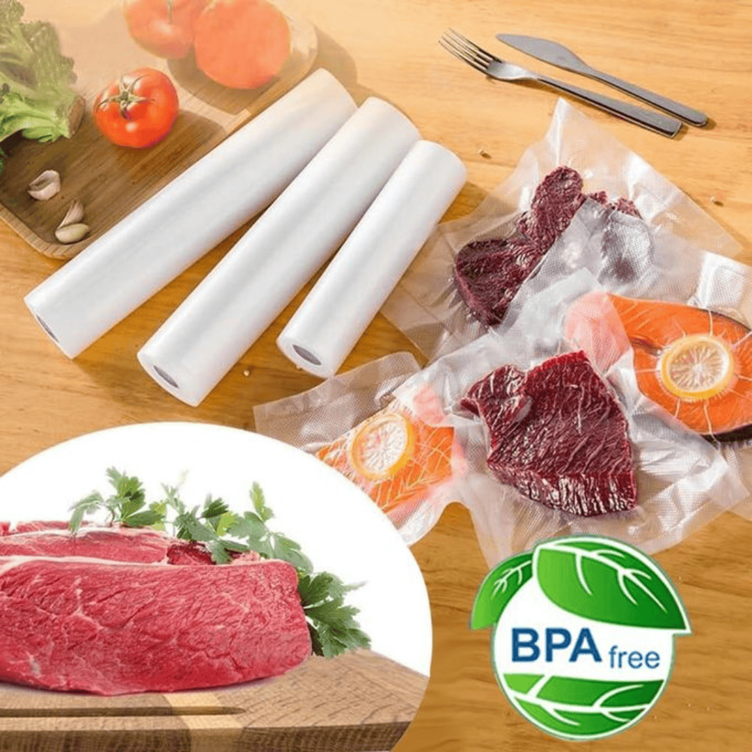 Vacuum Sealer Rolls BPA Free Storage Bags for Freeze