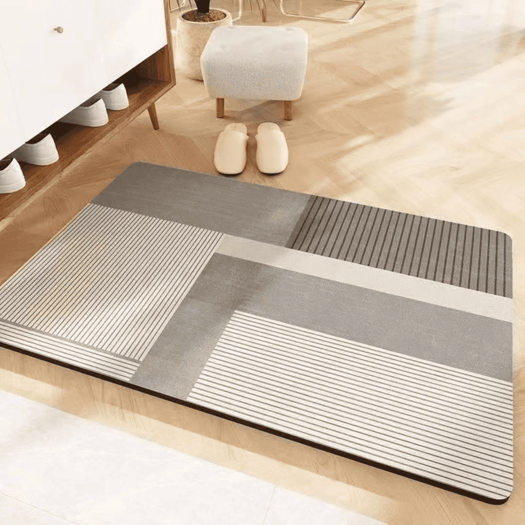 Geometric Pattern Door/Bath Mat