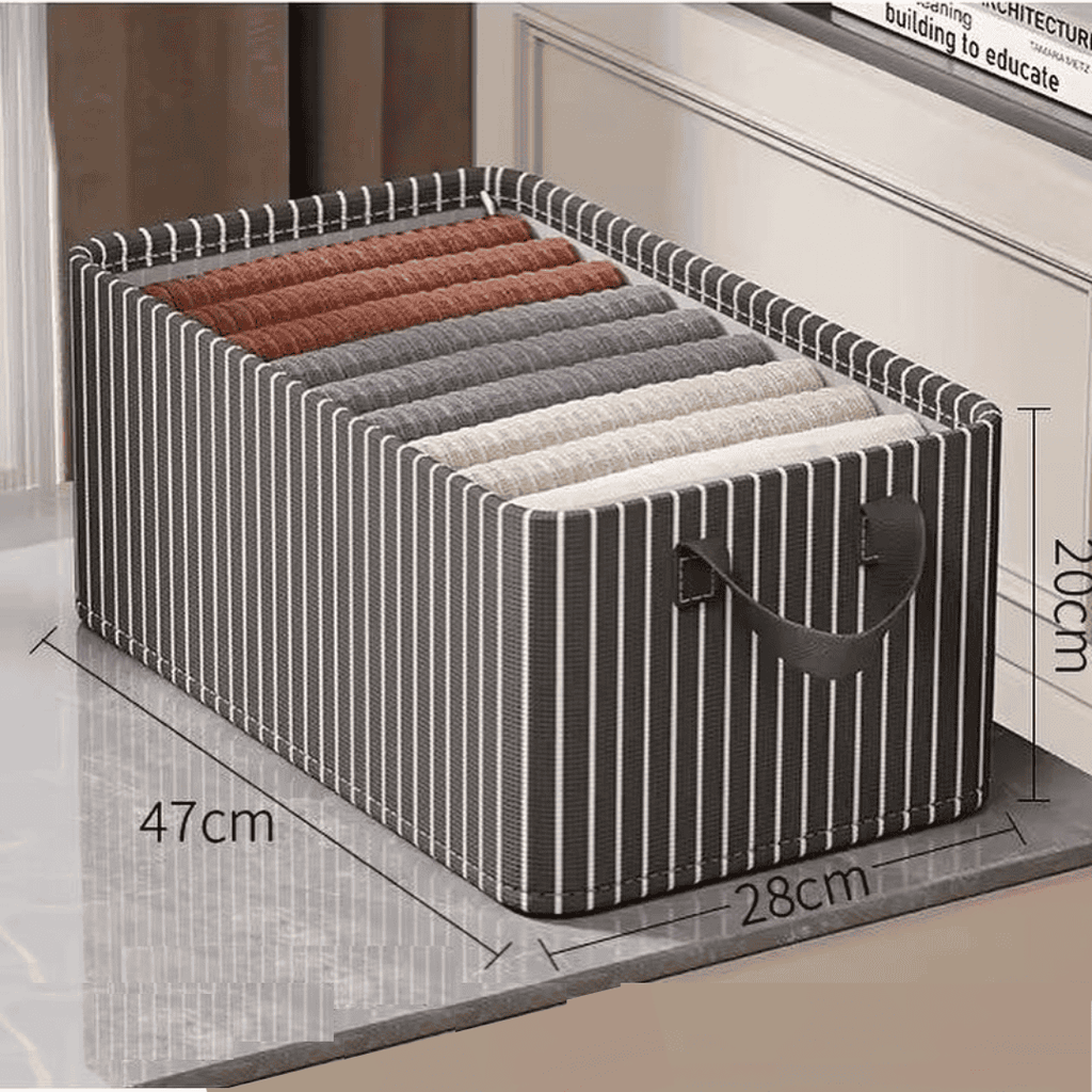 Collapsible Clothing Organizer Sturdy Storage Solution for Closet or Drawer