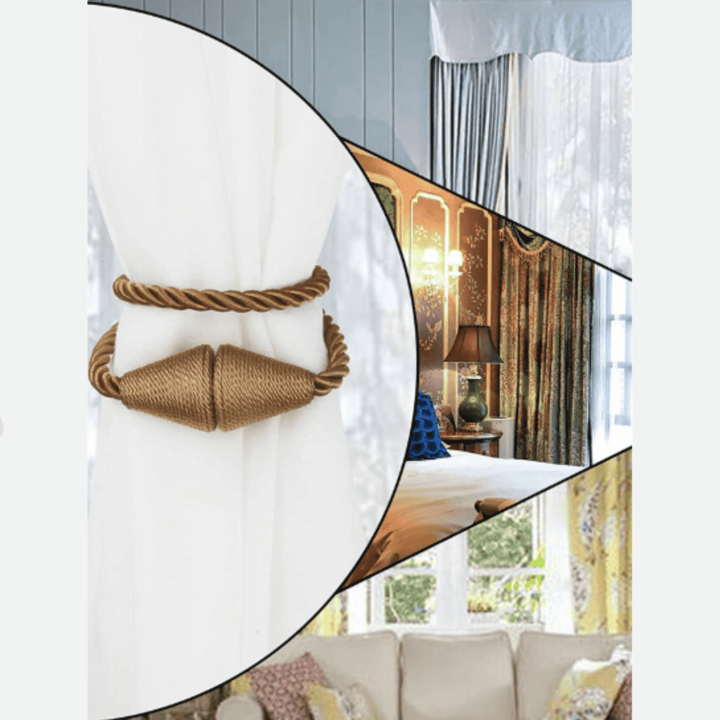 Magnetic Curtain Tiebacks