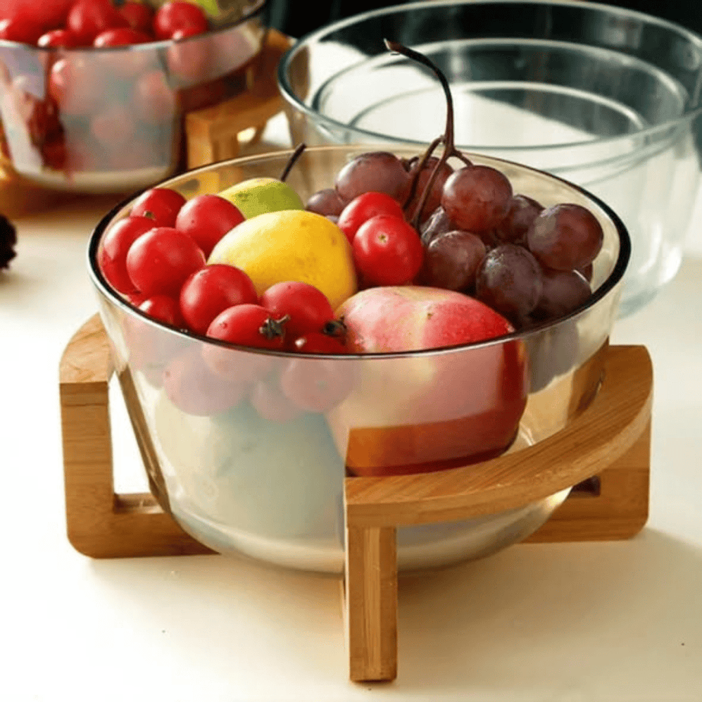 Borosilicate Glass Salad Bowl