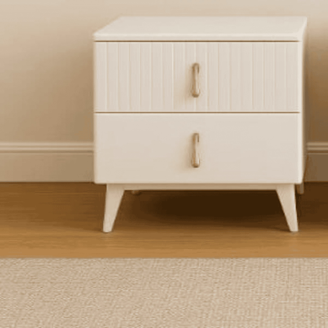 Two Drawer Bedside Table