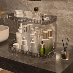Double Layer Vanity Stand