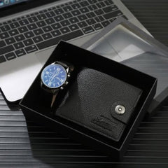 WATCH AND WALLET MEN GIFT SET