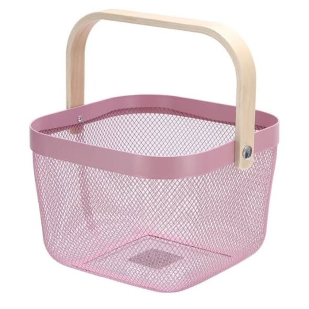 Portable fruits storage basket