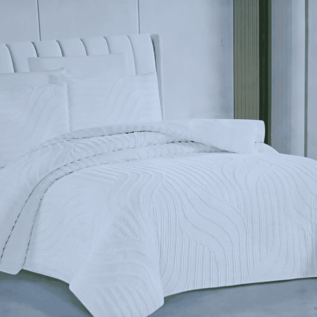 6x6 Tufted Duvet Cover Set