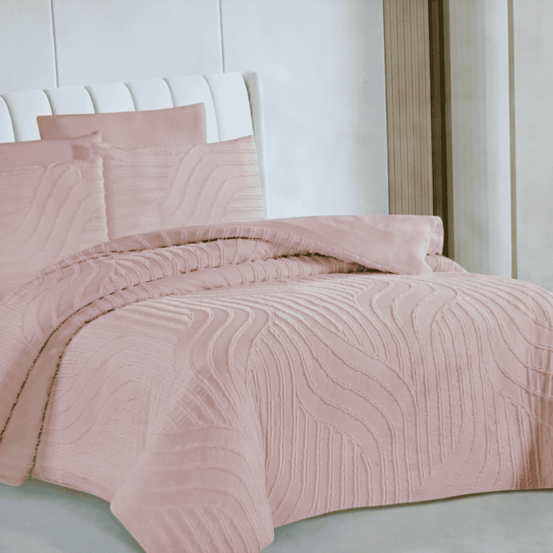 6x6 Tufted Duvet Cover Set