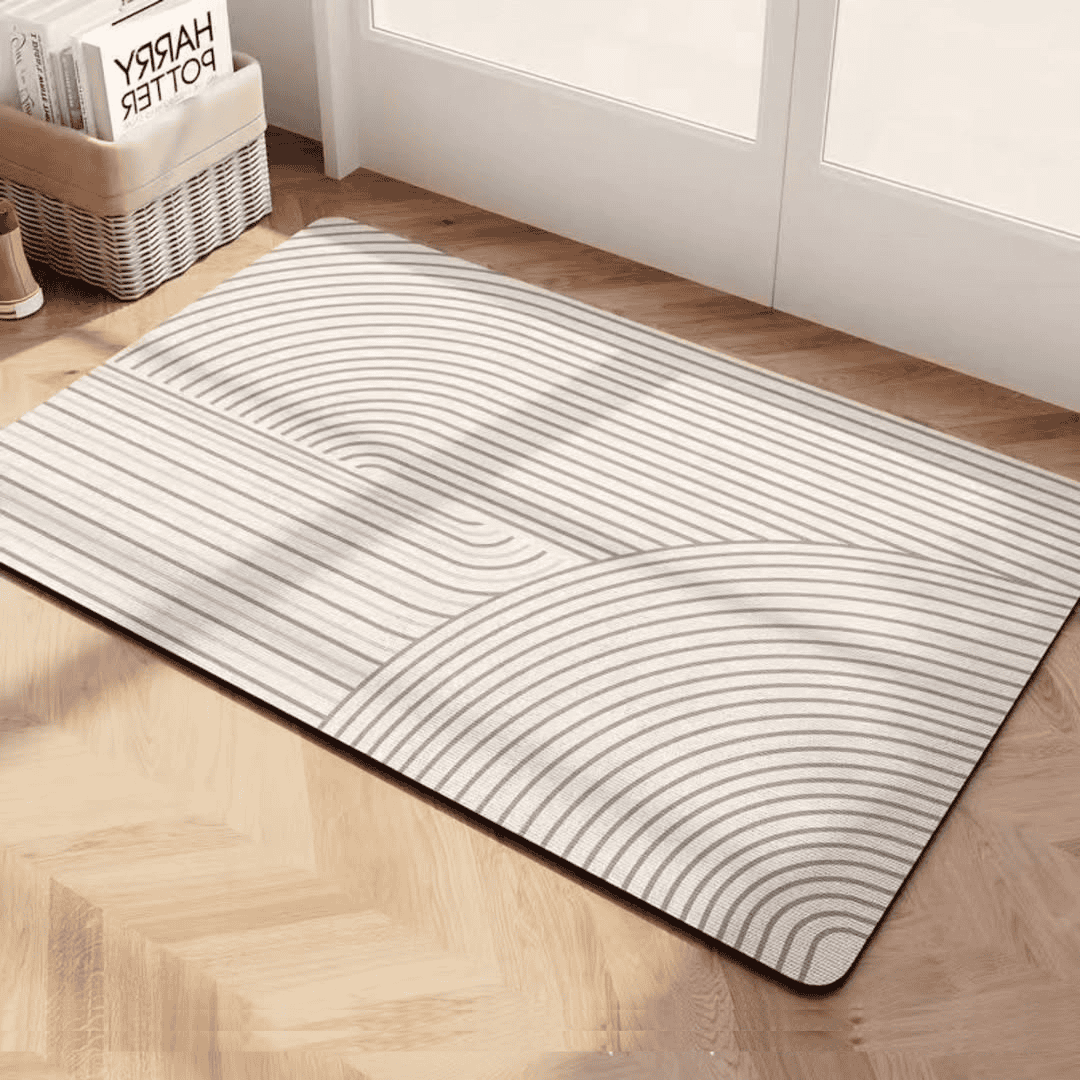 Geometric Pattern Door/Bath Mat
