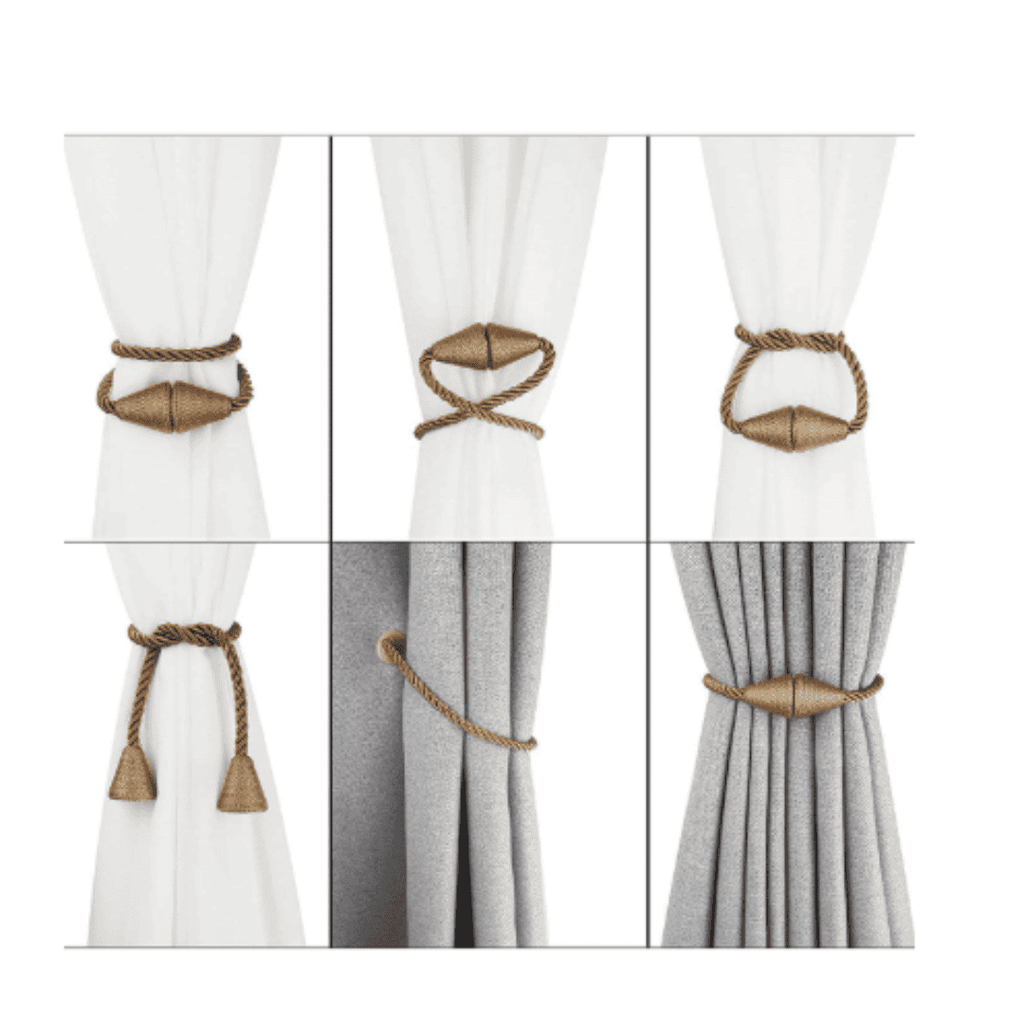 Magnetic Curtain Tiebacks