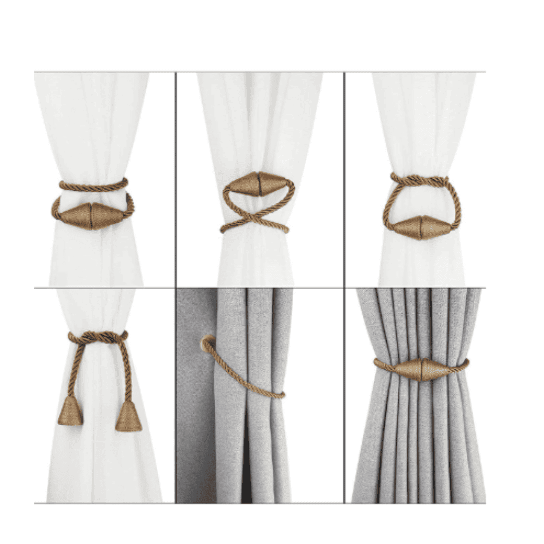 Magnetic Curtain Tiebacks