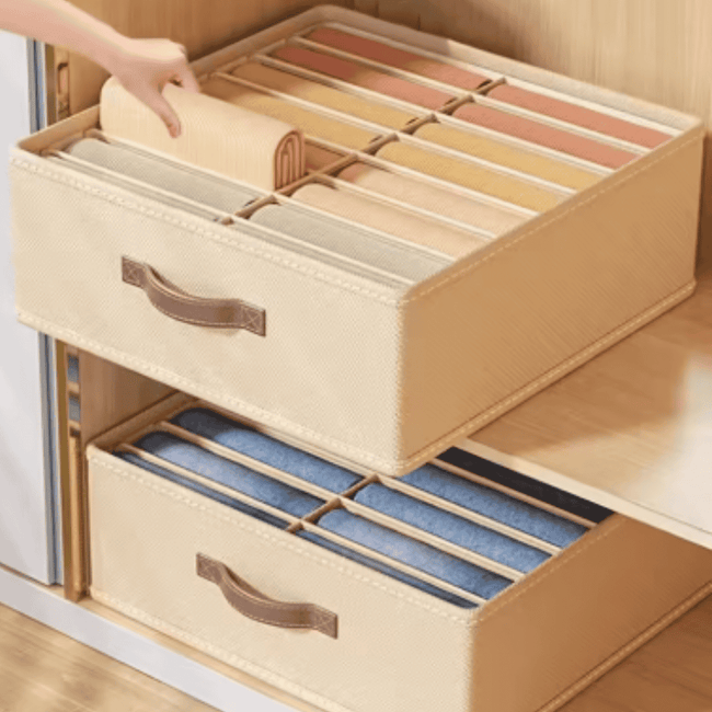 Partitioned Closet Organizers