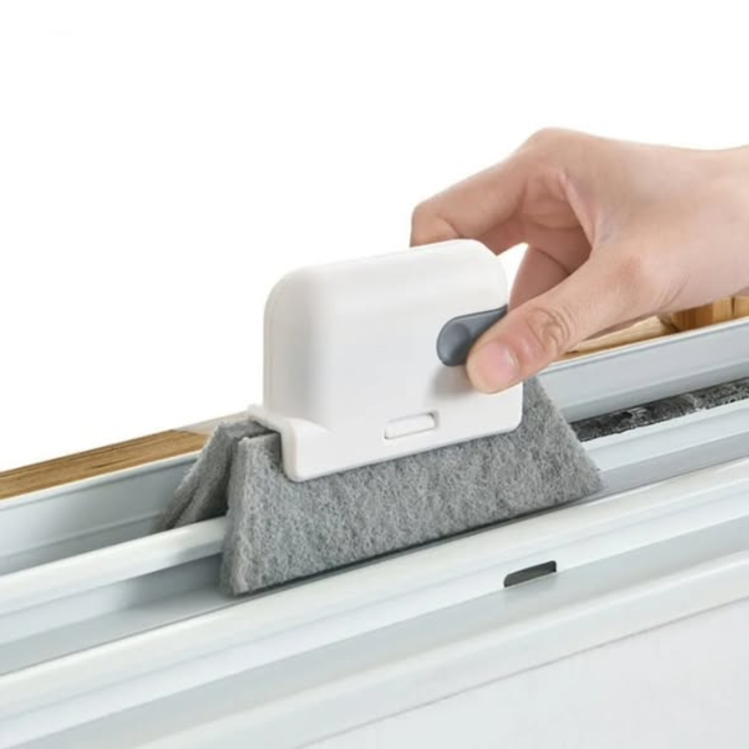 Creative multilayered groove cleaning double sided brush