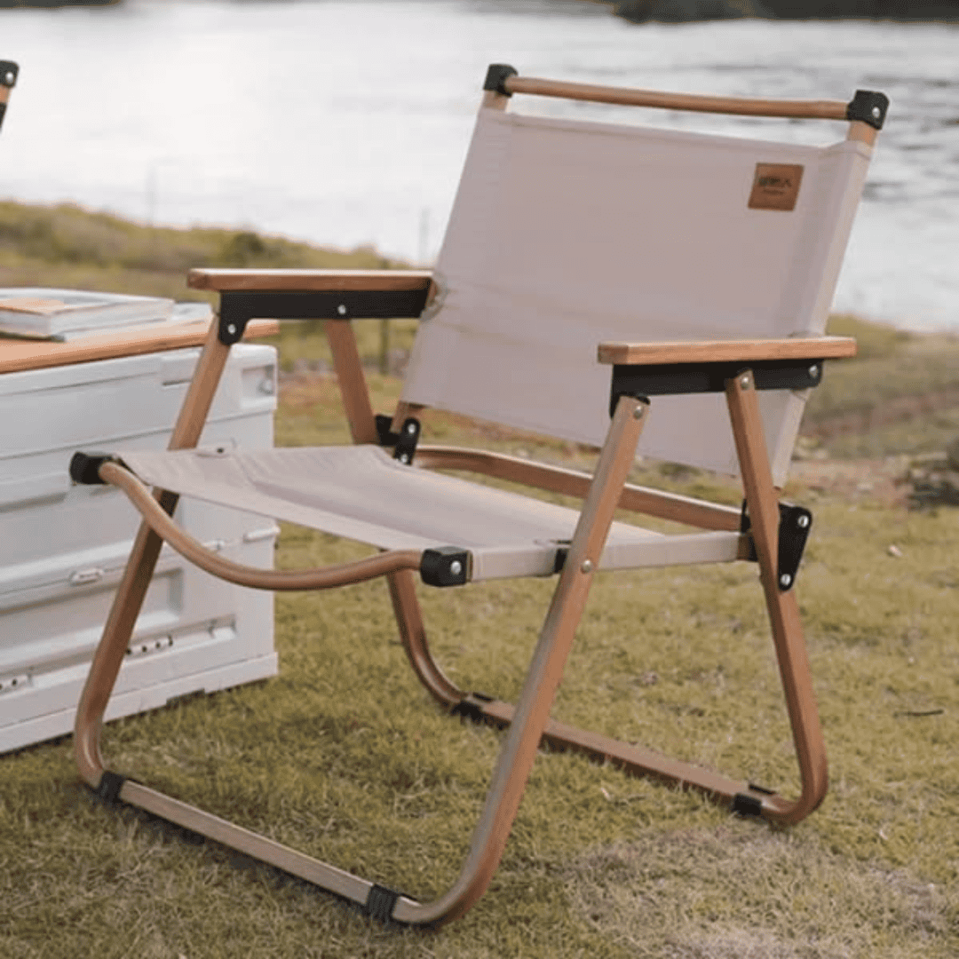 Foldable Camping Chair with Armrest