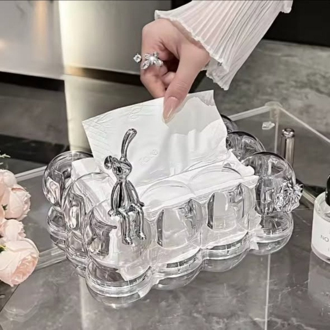Bubble Tissue Box Serviette Holder