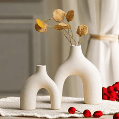 2 In 1 Ceramic Decorative Ceramic Vases