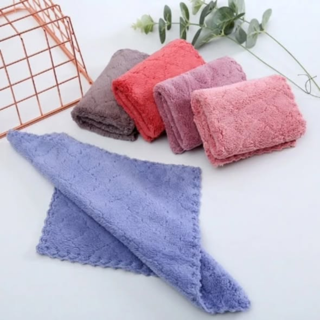 5Pcs Dishcloth Hand Towel