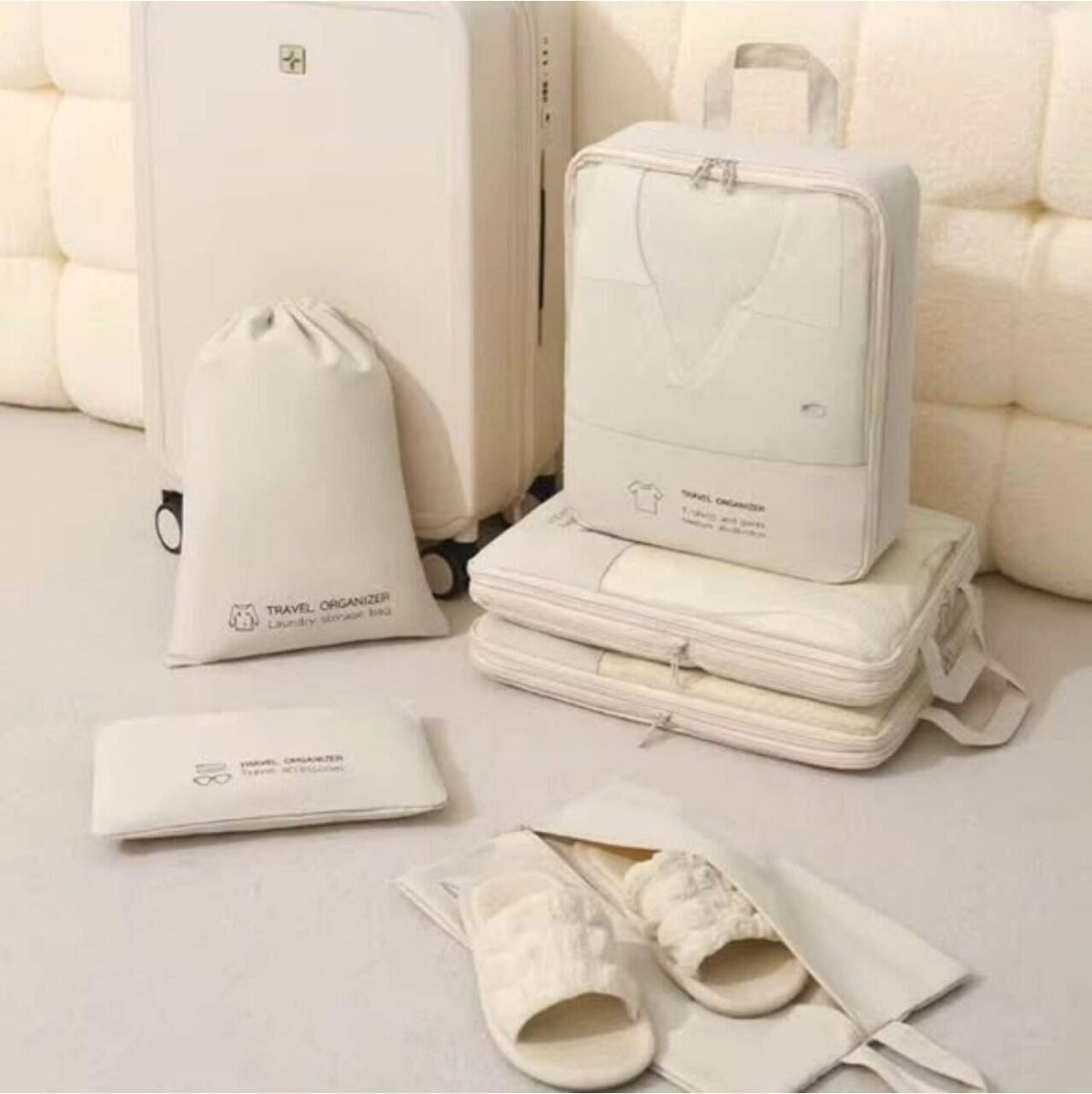 6 Pcs Luggage Travel Storage Bags