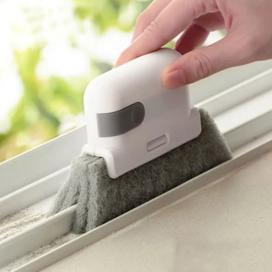 Creative multilayered groove cleaning double sided brush