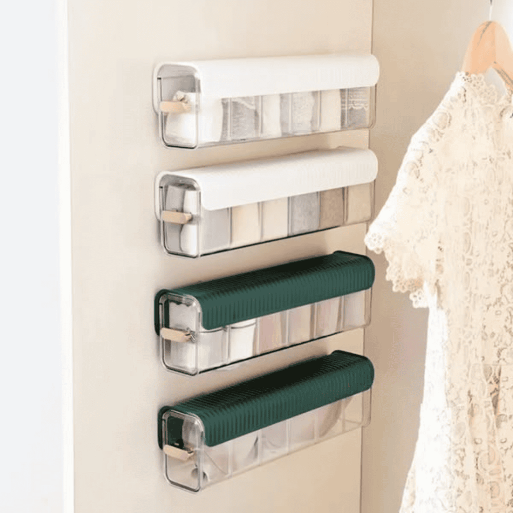 Wall Mounted Undergarment Organizer