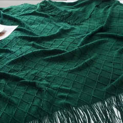 Knitted Throw Blanket