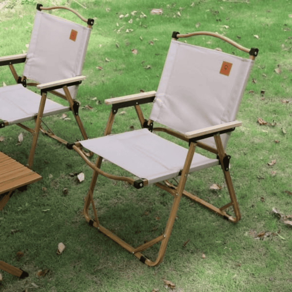 Foldable Camping Chair with Armrest