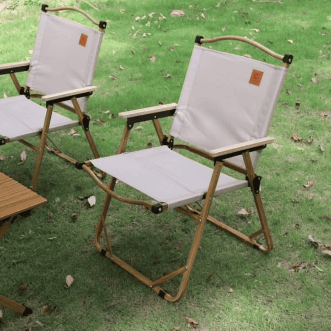 Foldable Camping Chair with Armrest