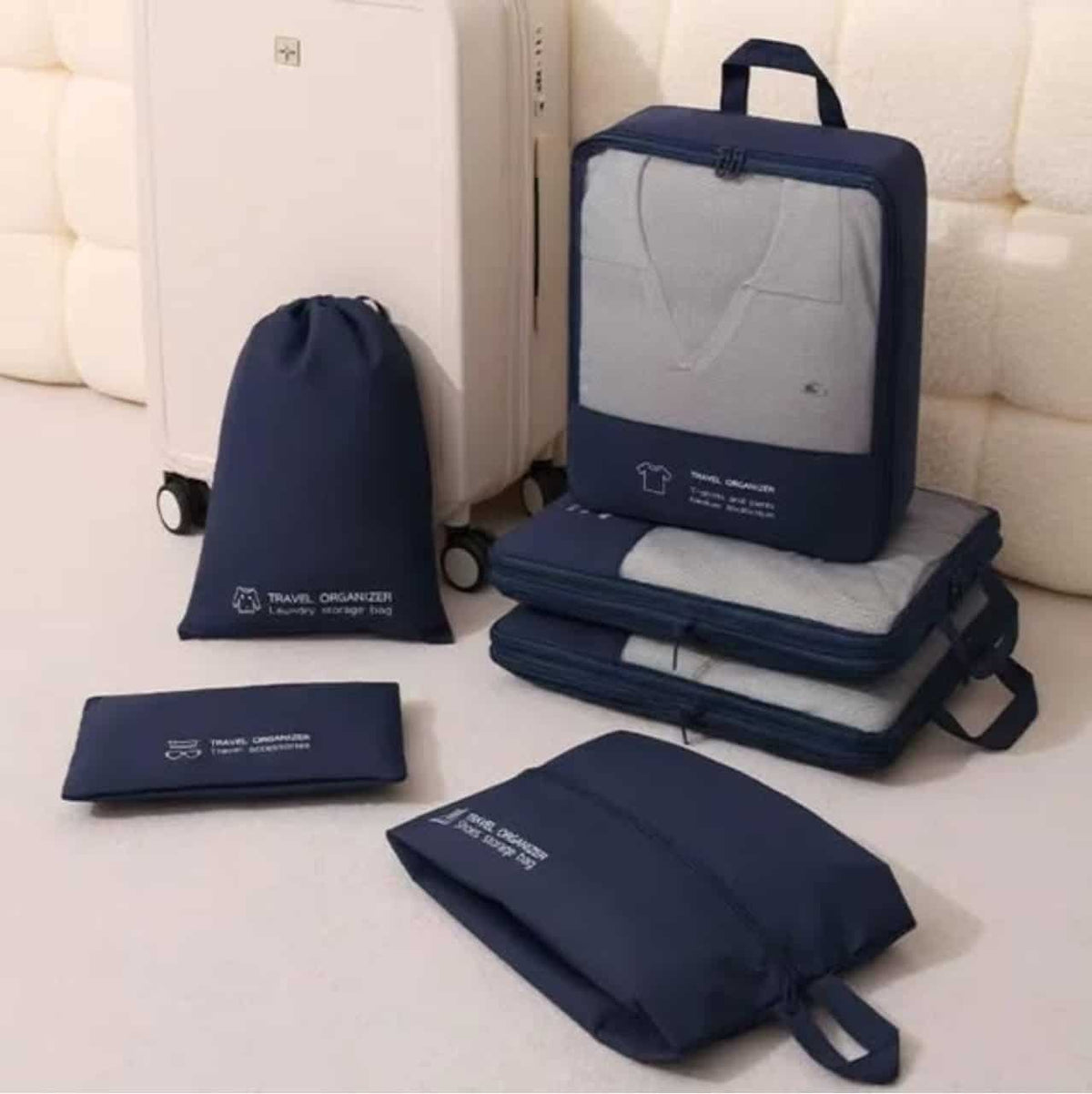 6 Pcs Luggage Travel Storage Bags