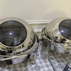 6L Round Roll Top Chafing Dish
