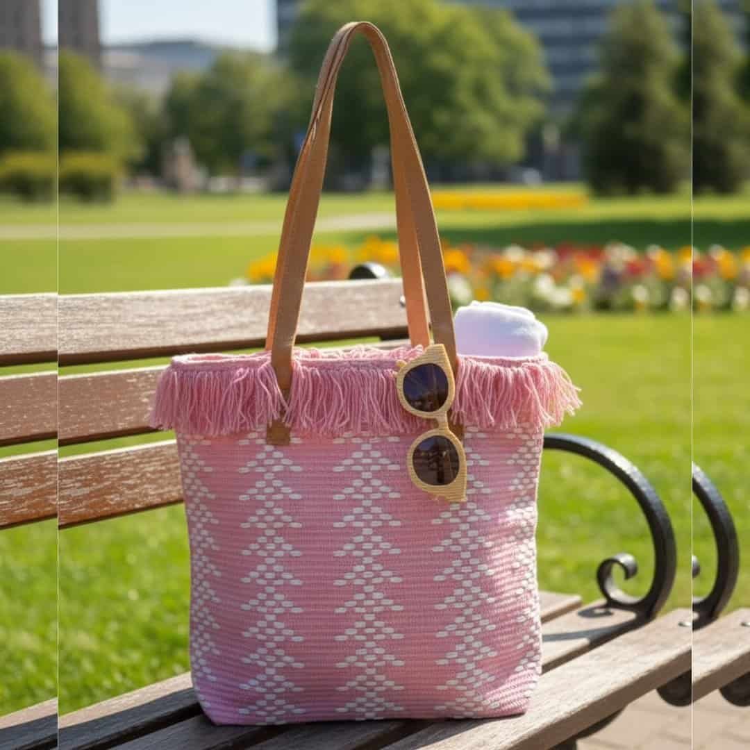 Linen Casual Tote Bag