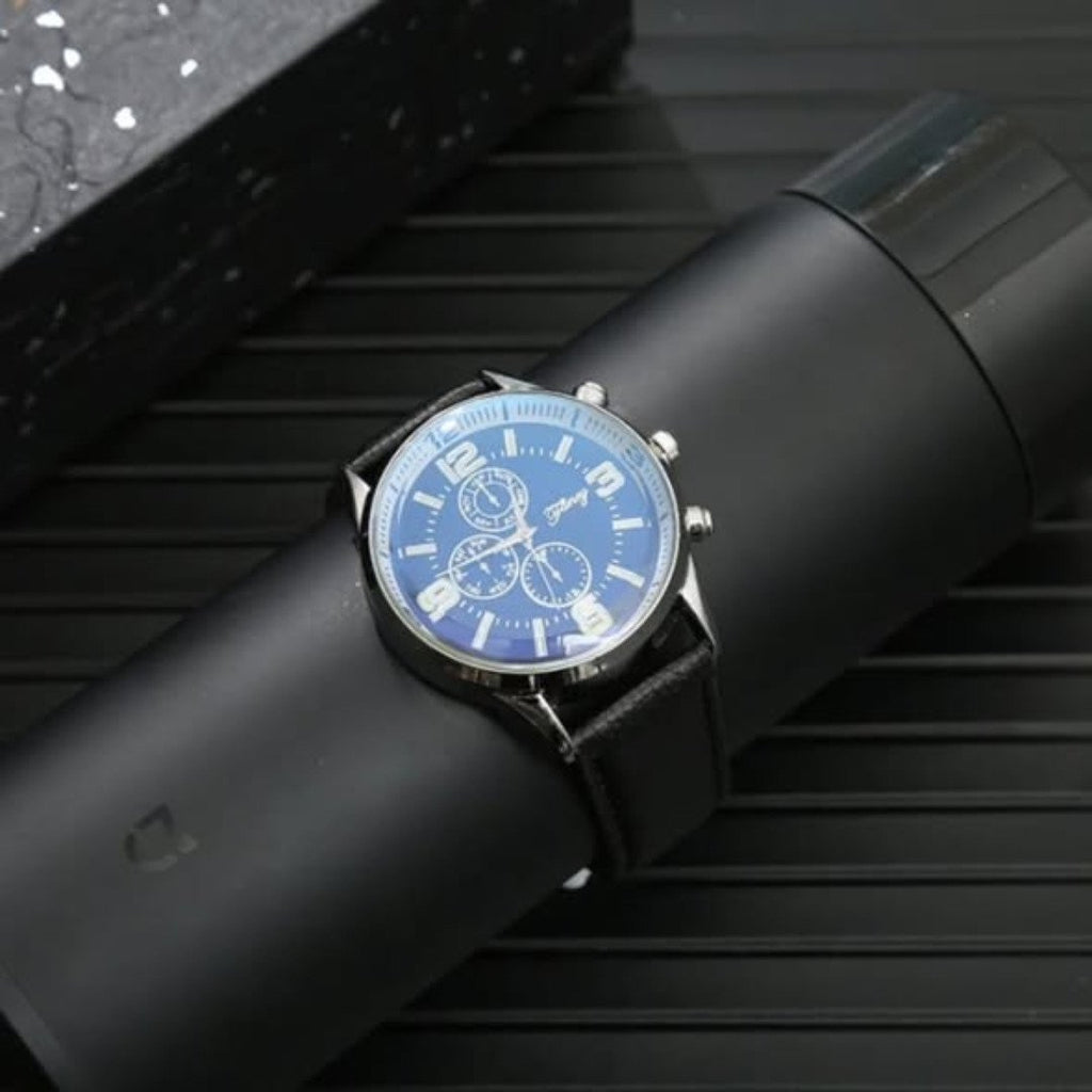 WATCH AND BELT MEN GIFT SET