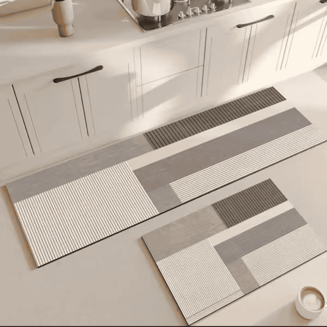 Rubber Bottom Anti-Slip Kitchen Mats