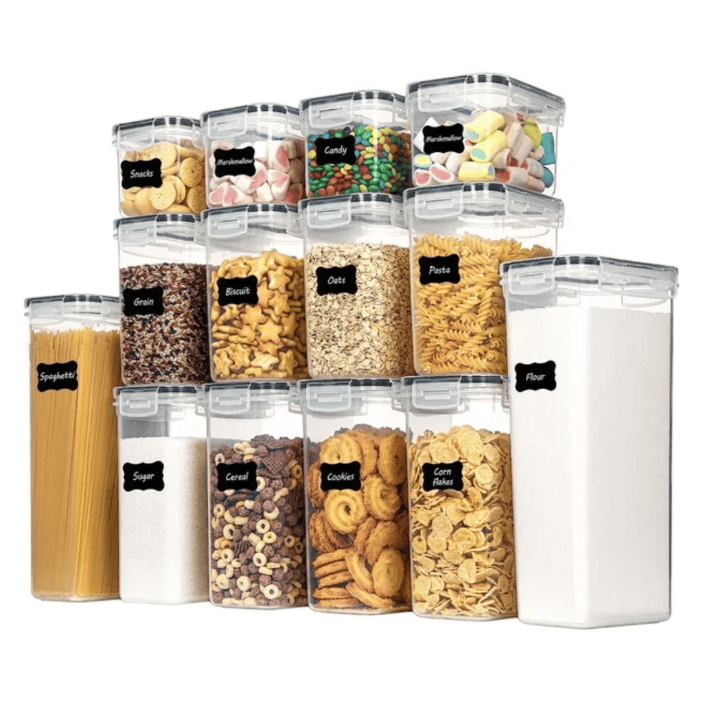 14pcs BPA-Free Airtight Plastic Containers