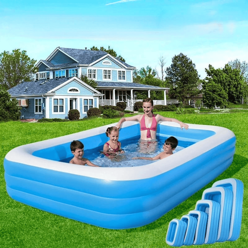 Summer Inflatable Swimming Pool for Kids and Family