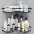 Bathroom / Kitchen Corner Rack Shelf