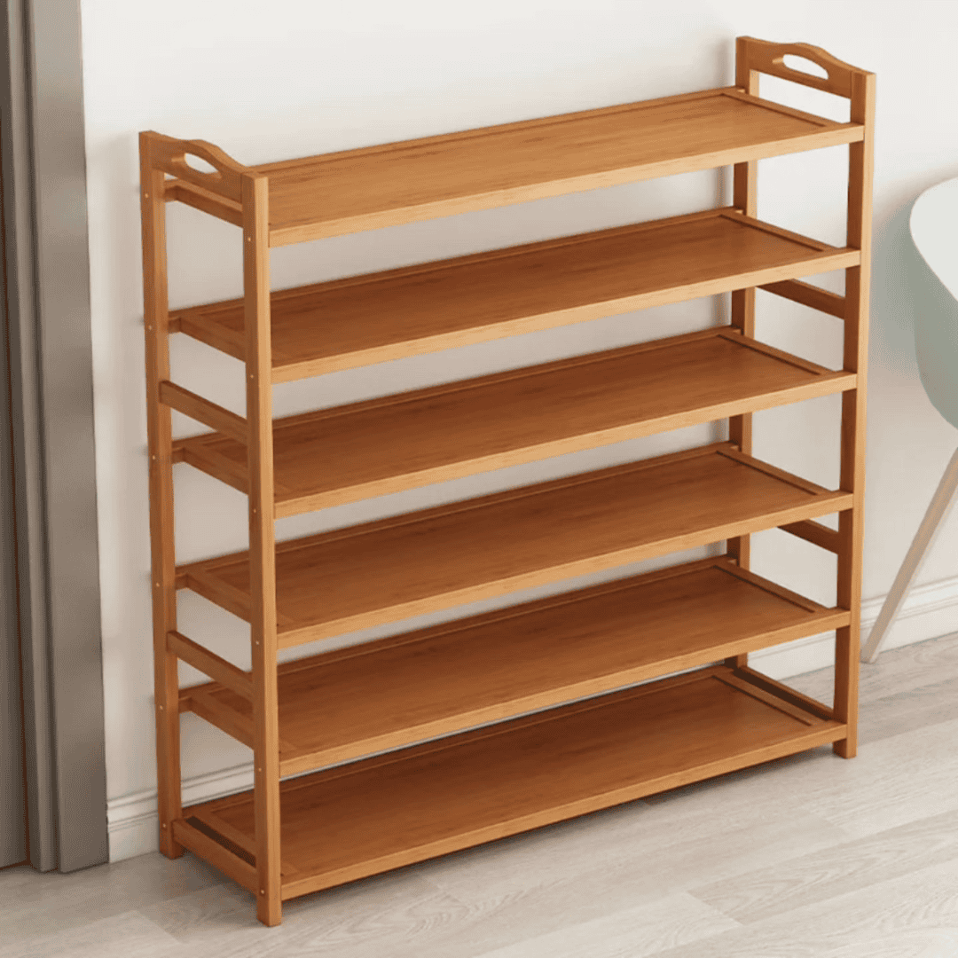 6 Layer Bamboo Shoe Rack