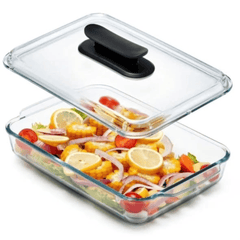 Casserole Baking/Storage Tin with Lid