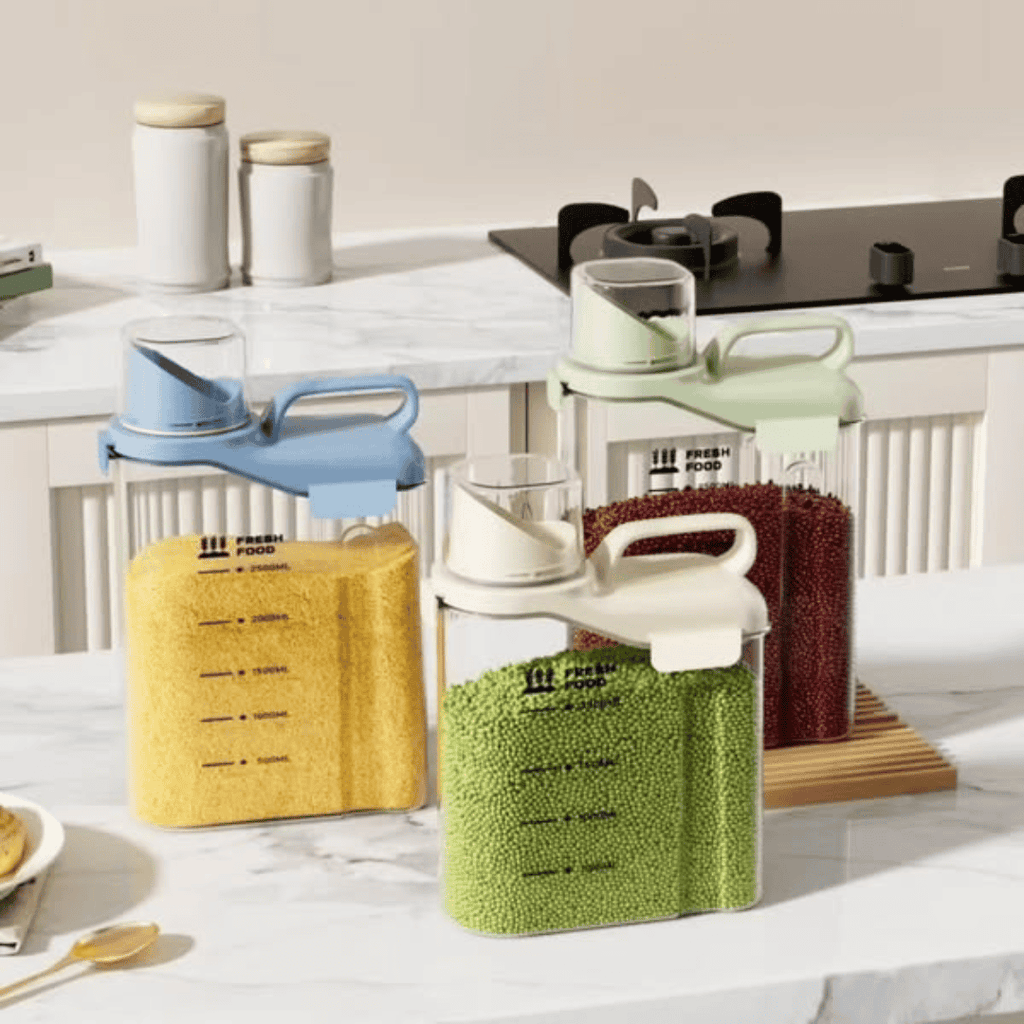 Acrylic Airtight Cereal Container