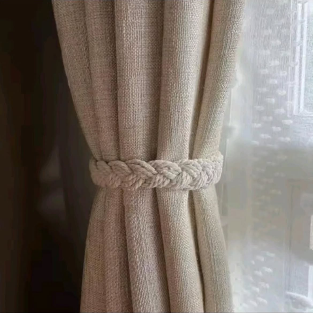Handmade Magnetic Curtain Tiebacks