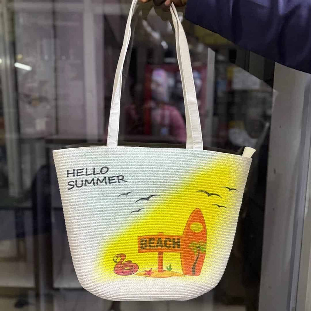 Straw Summer Bag