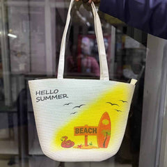 Straw Summer Bag