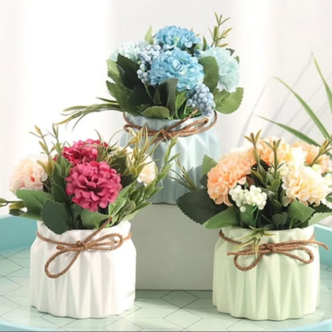 Creative Hydrangea Flower Bouquet Complete