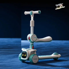 2 in 1 Kids Scooter with Music