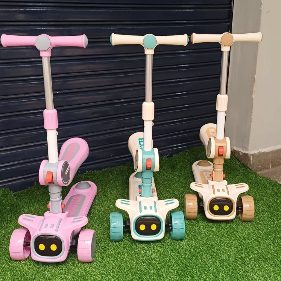 2 in 1 Kids Scooter with Music