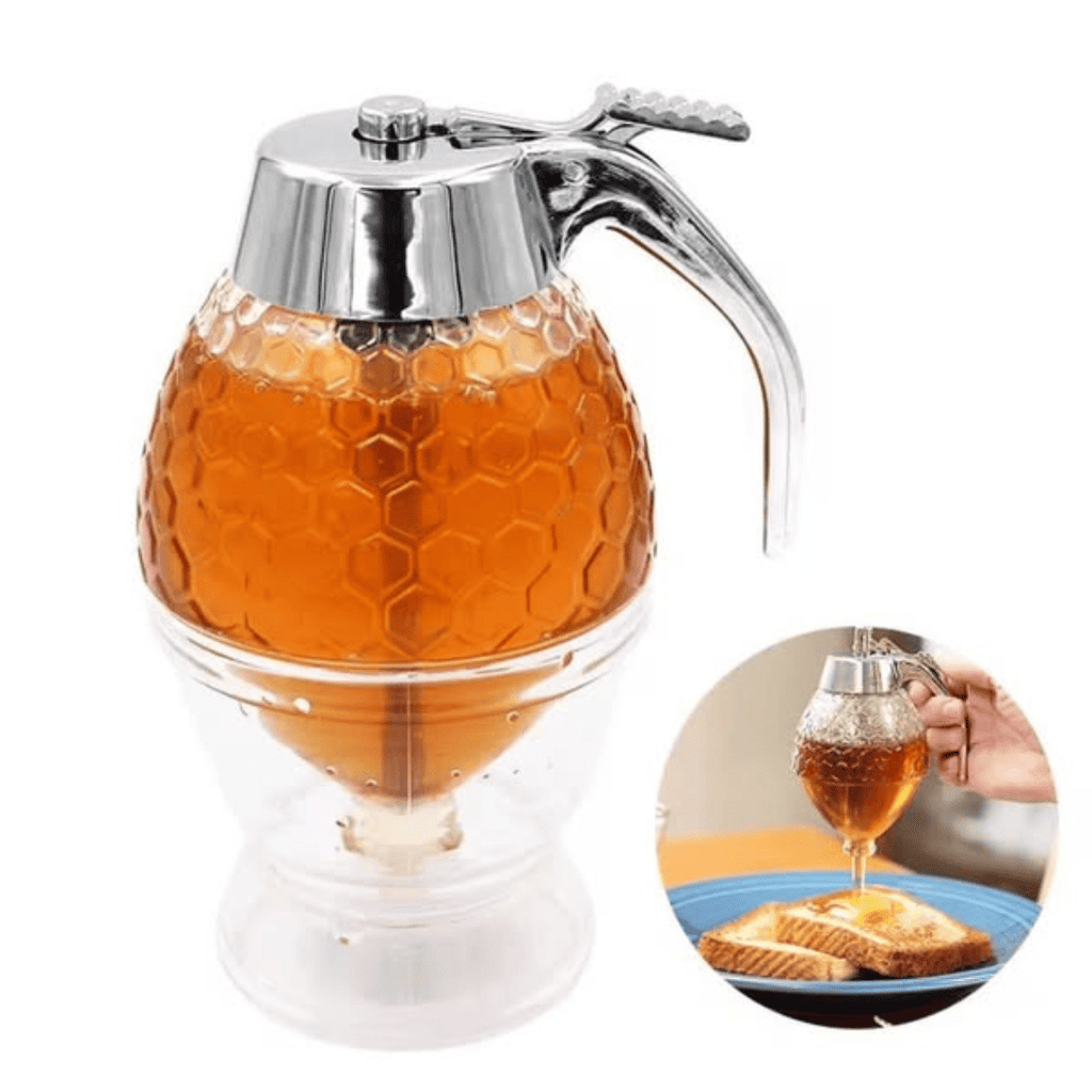 200ml Honey Dispenser with Storage Stand