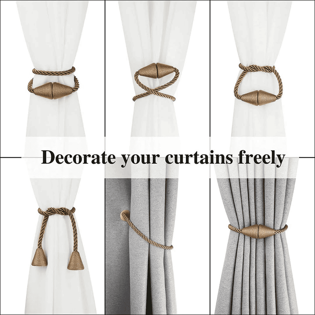 Magnetic Curtain Tiebacks