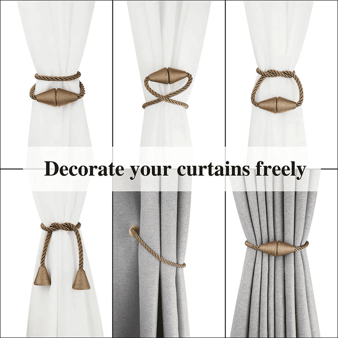 Magnetic Curtain Tiebacks