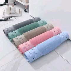 Nonslip Bathroom Mats with a Foot Massage