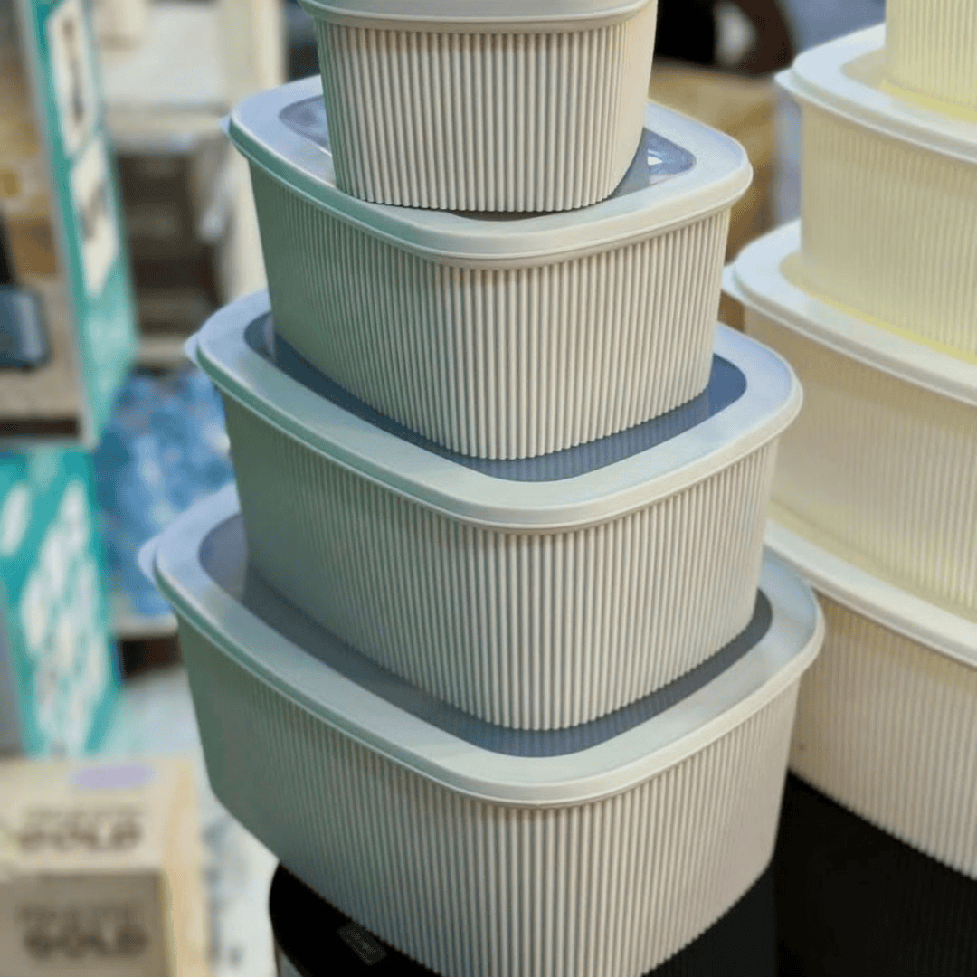 4Pcs Multipurpose Storage Containers