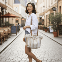 Summer Tassel Tote Bags